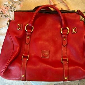 Red Dooney and Bourke satchel